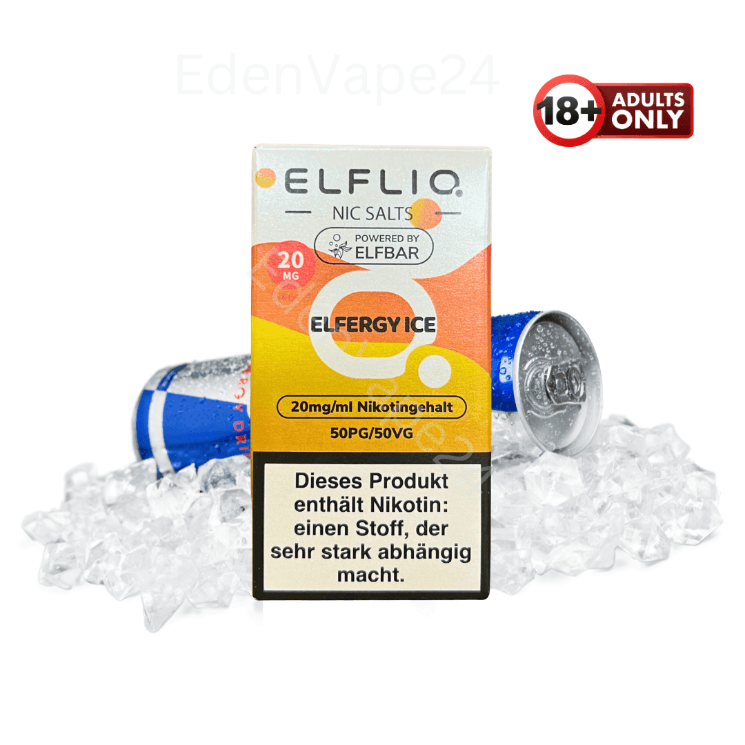 Elfbar Elfliq - Elfergy Ice - 20mg Liquid - EdenVape24